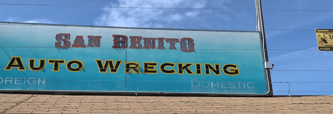 San Benito Auto Wreckers – Used auto parts store In Hollister CA 95023