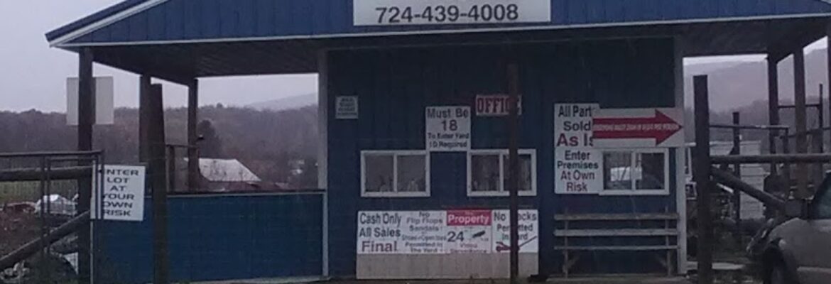 Sprout’s Pick-A-Part – Auto parts store In Uniontown PA 15401