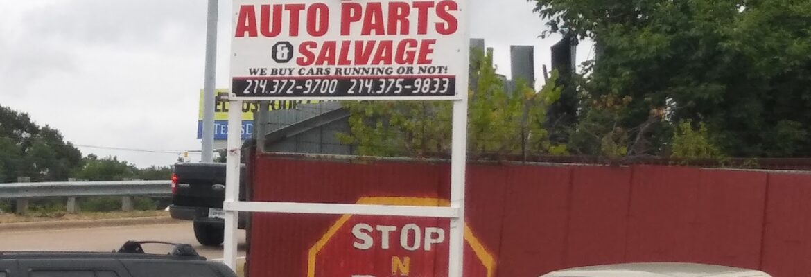 Stop N Pull Auto Parts & Salvage – Salvage yard In Dallas TX 75232