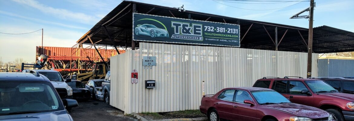 T & E Auto Wreckers Inc – Auto parts store In Avenel NJ 7001