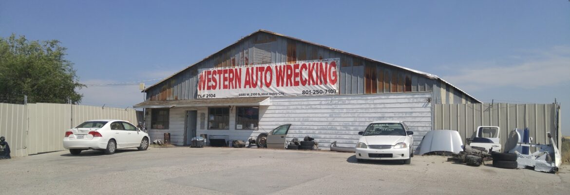 Western Auto Wrecking – Used auto parts store In West Valley City UT 84128